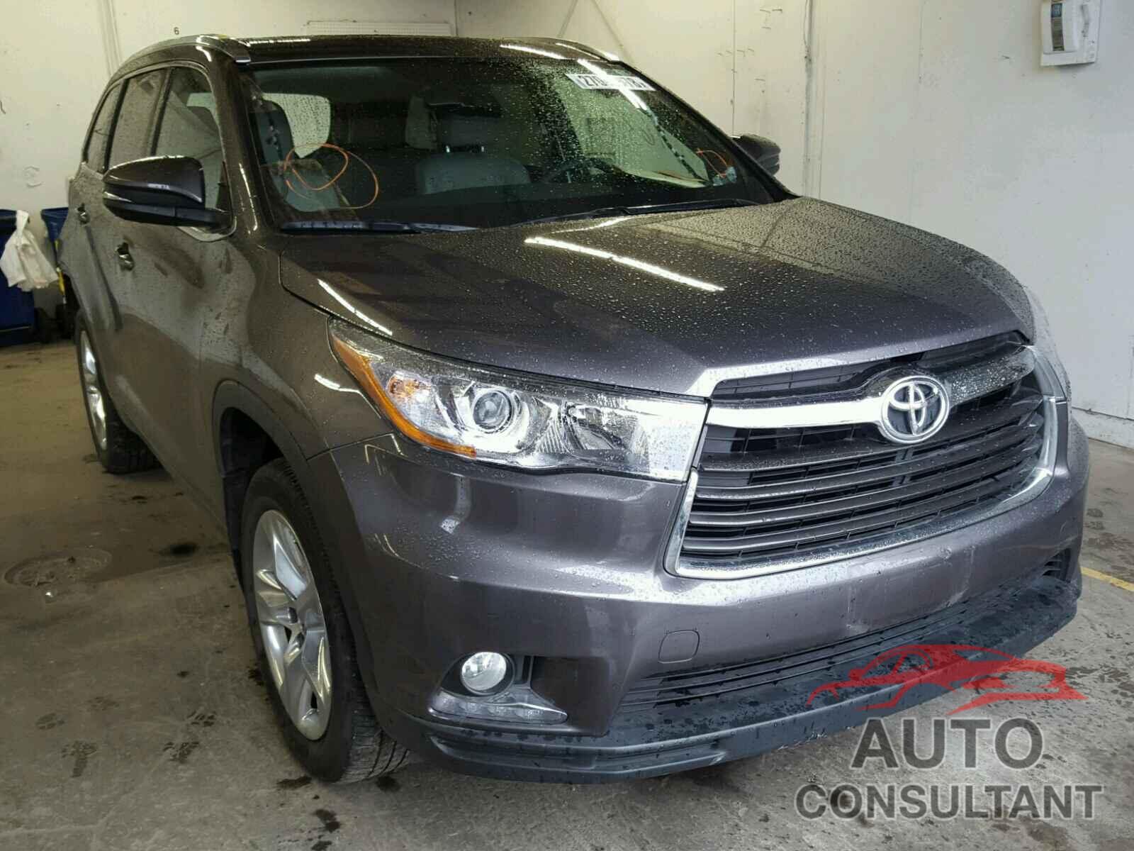 TOYOTA HIGHLANDER 2016 - 5TDDKRFH7GS343456