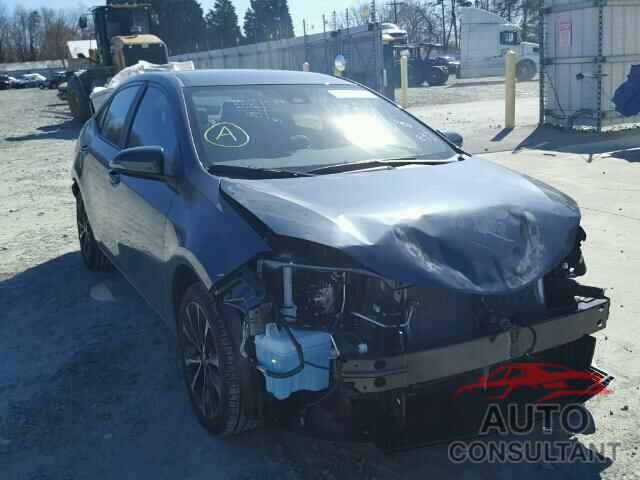 TOYOTA COROLLA 2017 - 2T1BURHEXHC780303