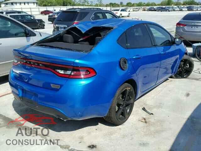 DODGE DART 2015 - 1C3CDFBB7FD299074