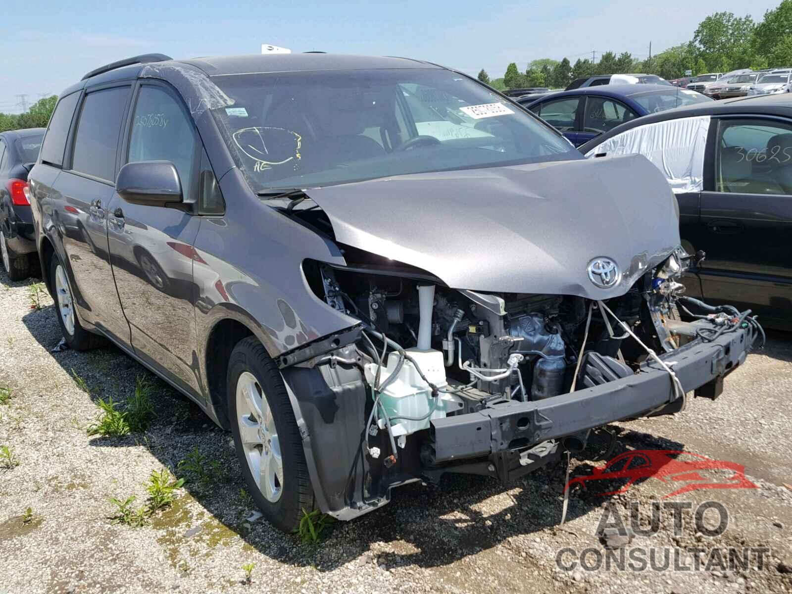 TOYOTA SIENNA 2016 - 5TDKK3DC2GS706354