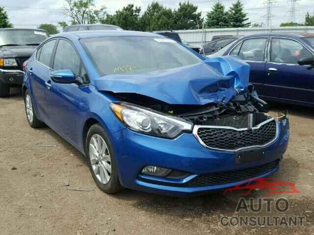 KIA FORTE 2015 - KNAFX4A83F5344691