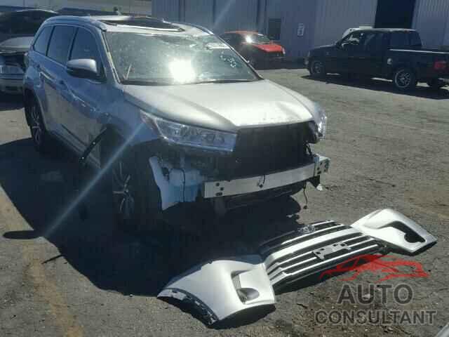 TOYOTA HIGHLANDER 2017 - 5TDJZRFH3HS379774