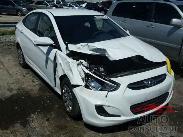 HYUNDAI ACCENT 2016 - KMHCT4AEXGU070500