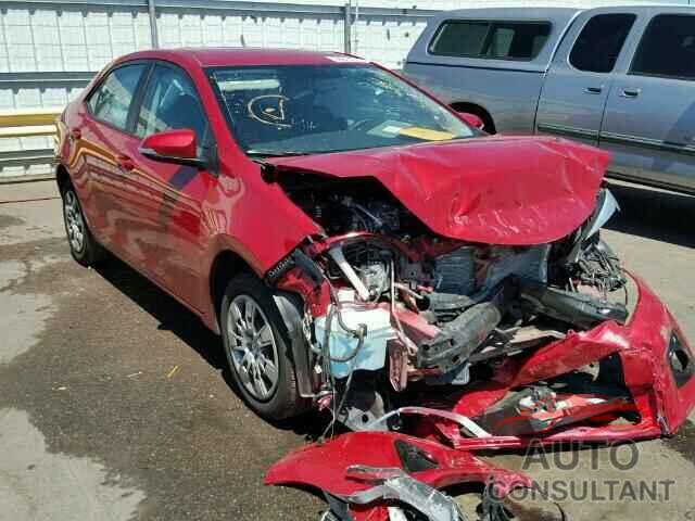 TOYOTA COROLLA 2016 - 5YFBURHE1GP396358