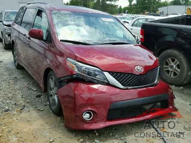 TOYOTA SIENNA 2015 - 5TDXK3DC6FS597966