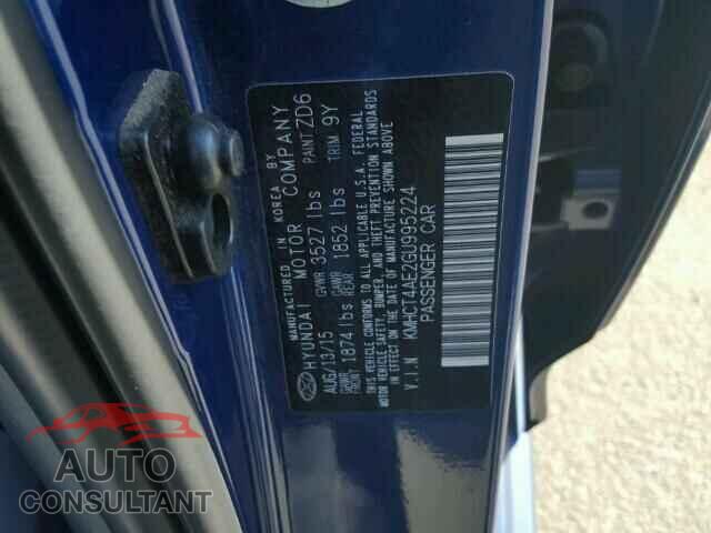 HYUNDAI ACCENT 2016 - KMHCT4AE2GU995224