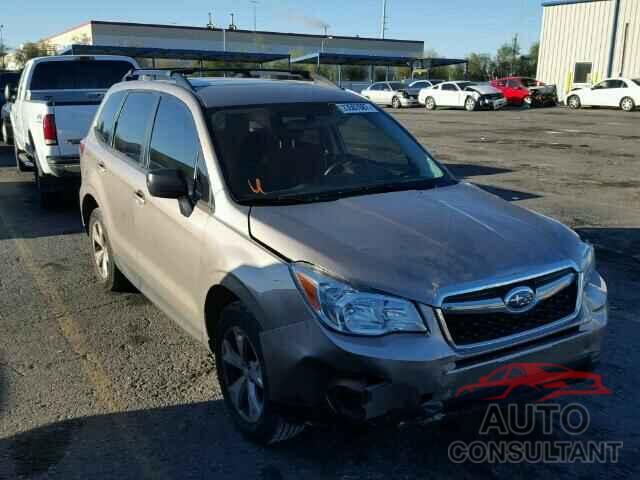 SUBARU FORESTER 2015 - JF2SJABC4FH455397