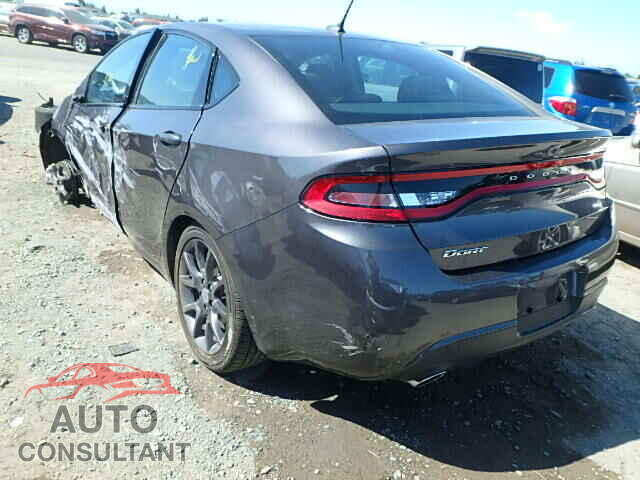 DODGE DART 2015 - 1C3CDFBB6FD301400
