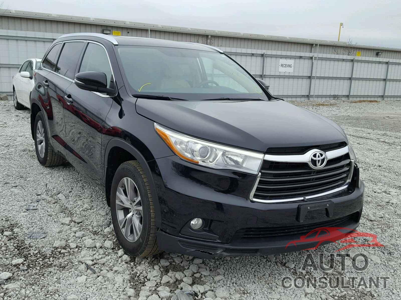 TOYOTA HIGHLANDER 2015 - 5TDJKRFH8FS199644