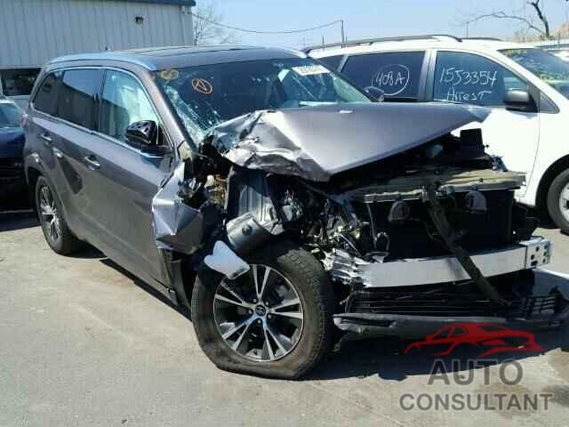TOYOTA HIGHLANDER 2016 - 5TDJKRFH4GS294994