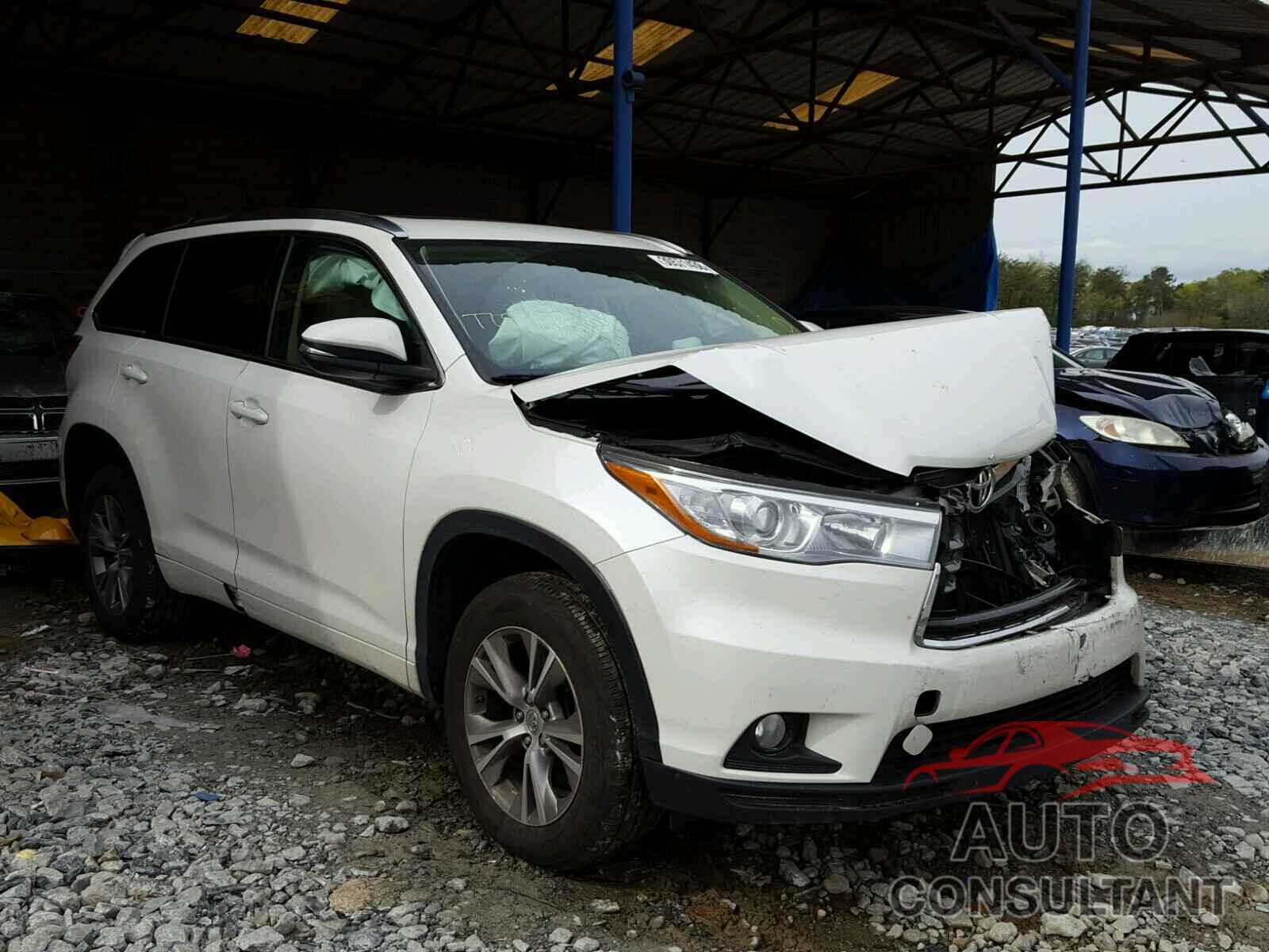 TOYOTA HIGHLANDER 2015 - 5TDKKRFH5FS069454