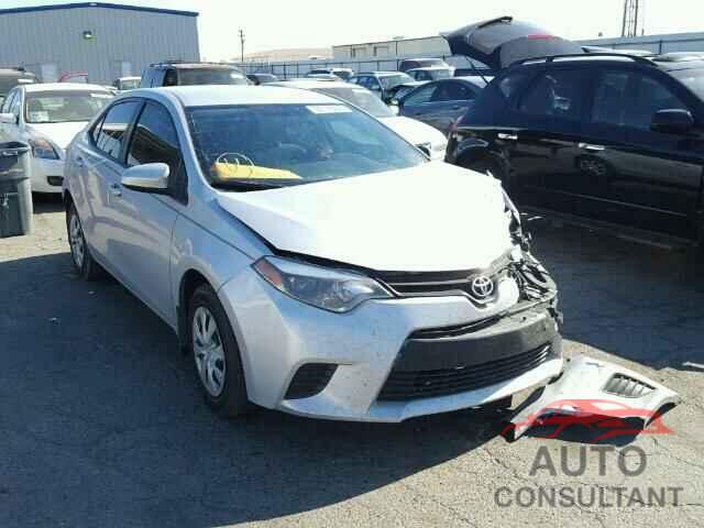 TOYOTA COROLLA 2015 - 2T1BURHEXFC312486