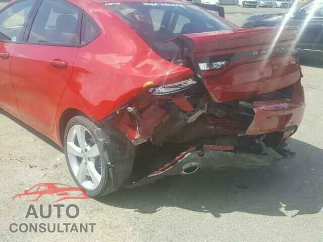 DODGE DART 2015 - 1C3CDFEB8FD243639