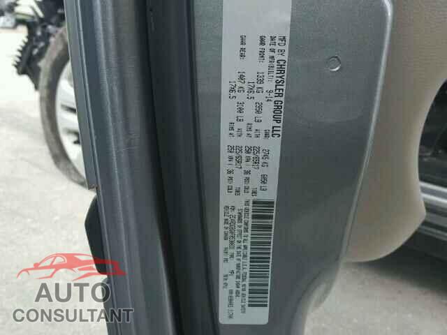 DODGE CARAVAN 2015 - 2C4RDGBG0FR530031