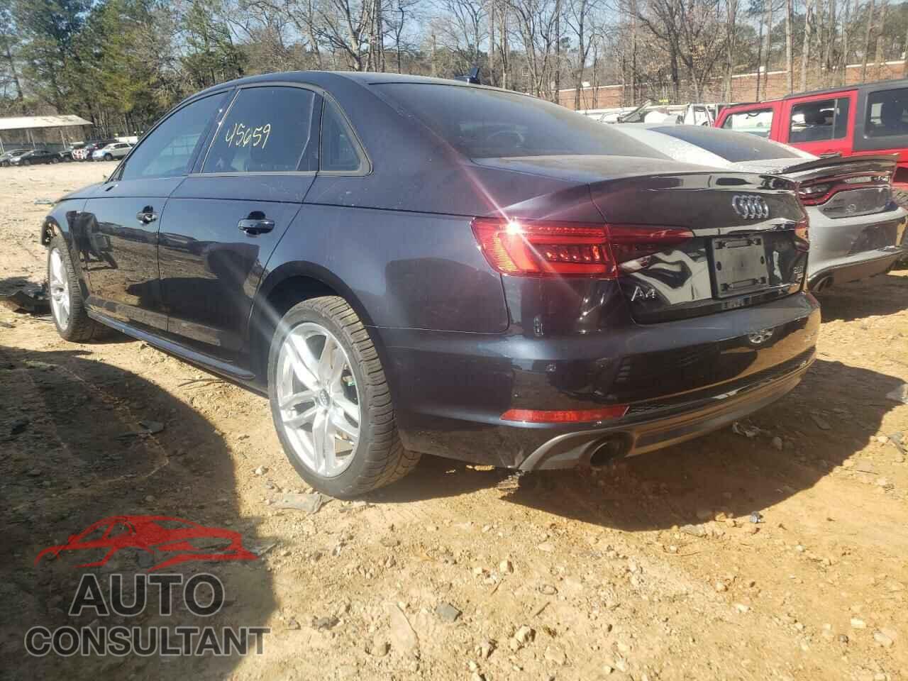 AUDI A4 2017 - WAUKMAF42HN057793