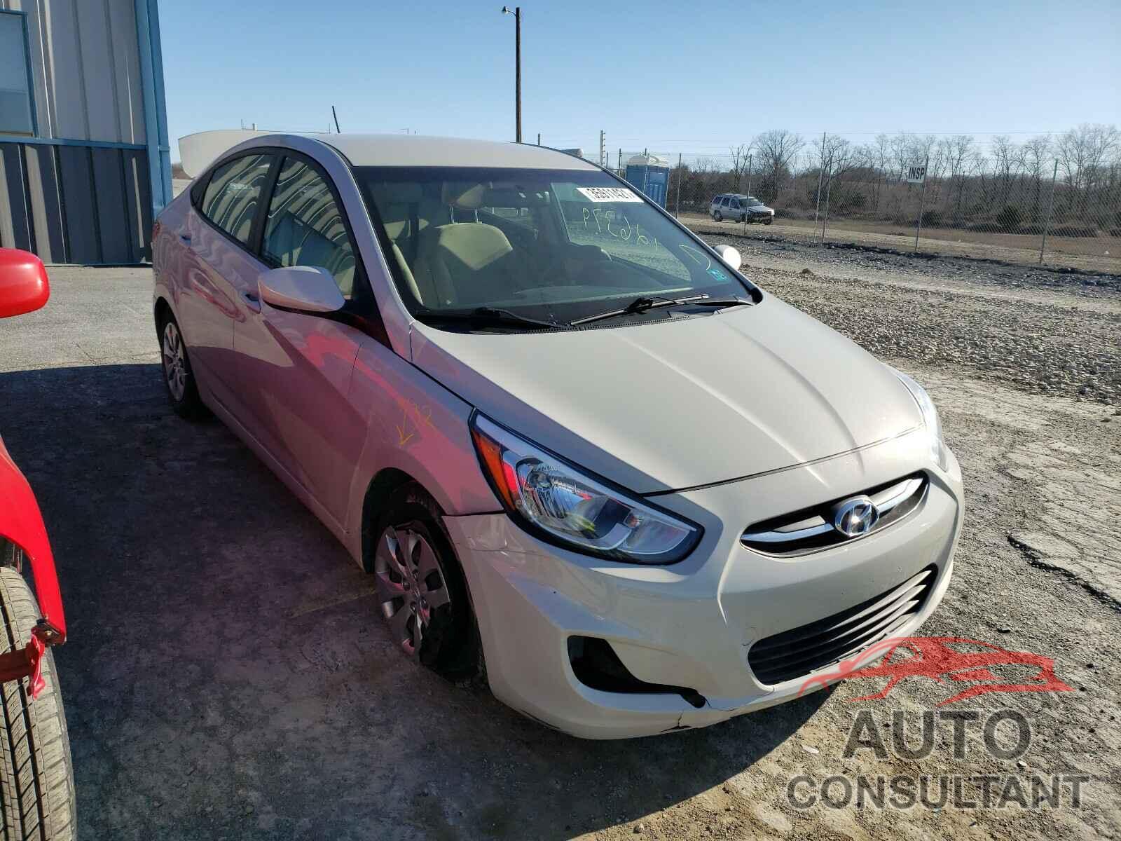 HYUNDAI ACCENT 2017 - KMHCT4AE6HU191042