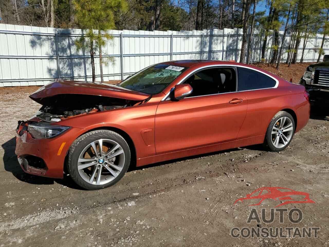 BMW 4 SERIES 2018 - WBA4W5C54JAA49329