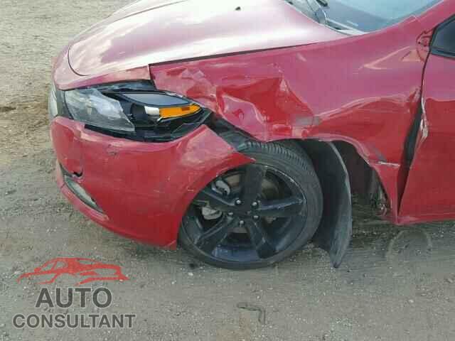 DODGE DART 2015 - 1C3CDFBB0FD116646