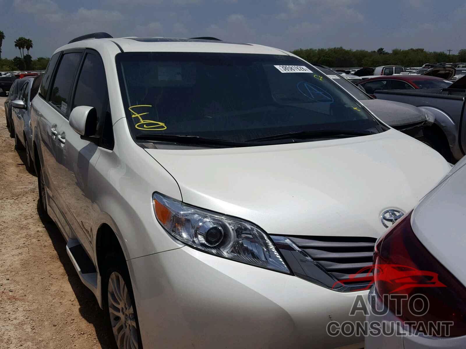 TOYOTA SIENNA 2016 - 5TDYK3DC2GS763440