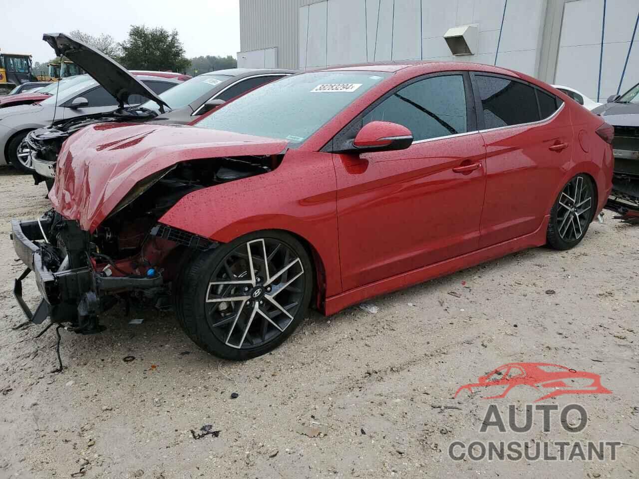 HYUNDAI ELANTRA 2020 - KMHD04LB8LU100300