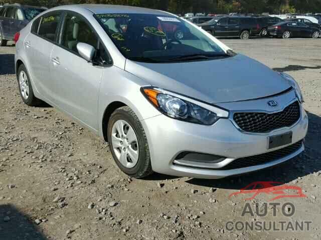 KIA FORTE 2015 - KNAFK4A66F5313609