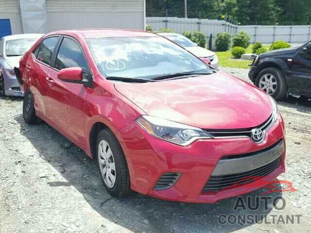 TOYOTA COROLLA 2016 - 2T1BURHE5GC558816