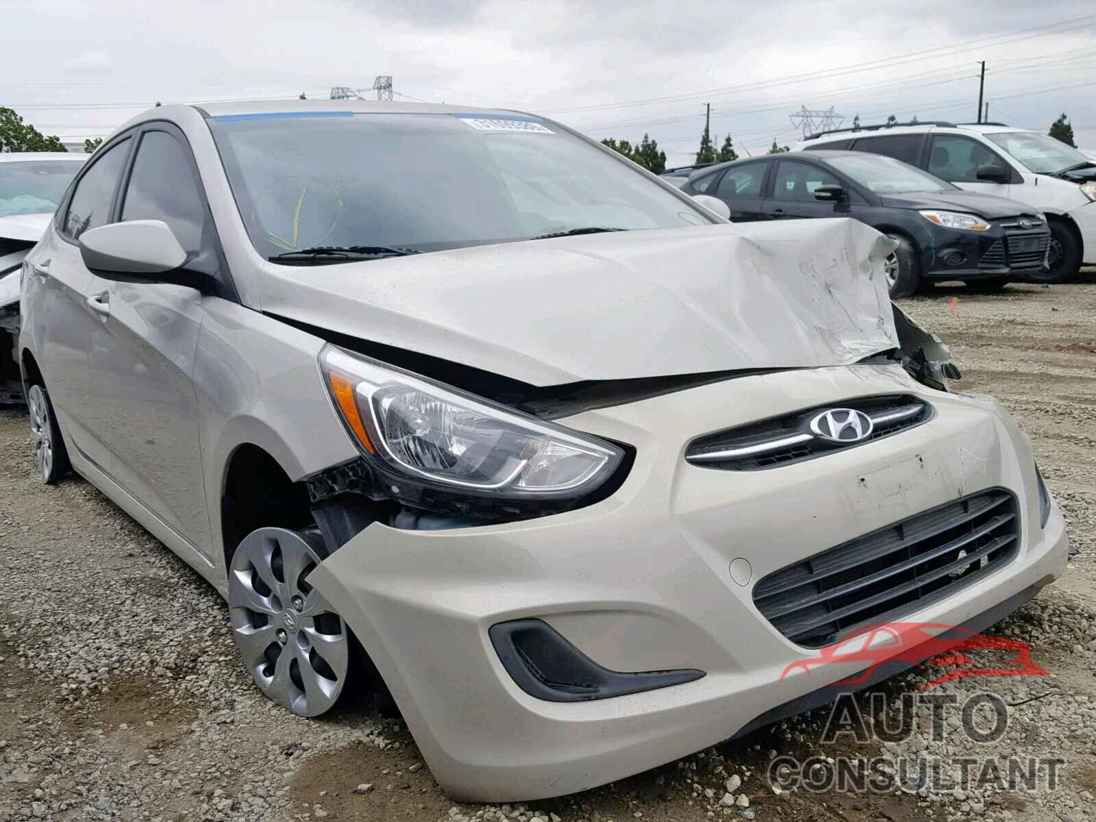 HYUNDAI ACCENT 2016 - 3N1CP5CU4JL541919
