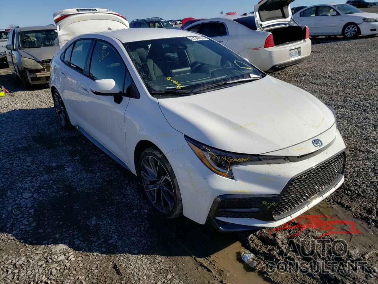TOYOTA COROLLA 2021 - JTDS4MCE9MJ055106