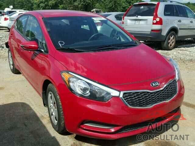 KIA FORTE 2015 - KNAFX4A6XF5324193