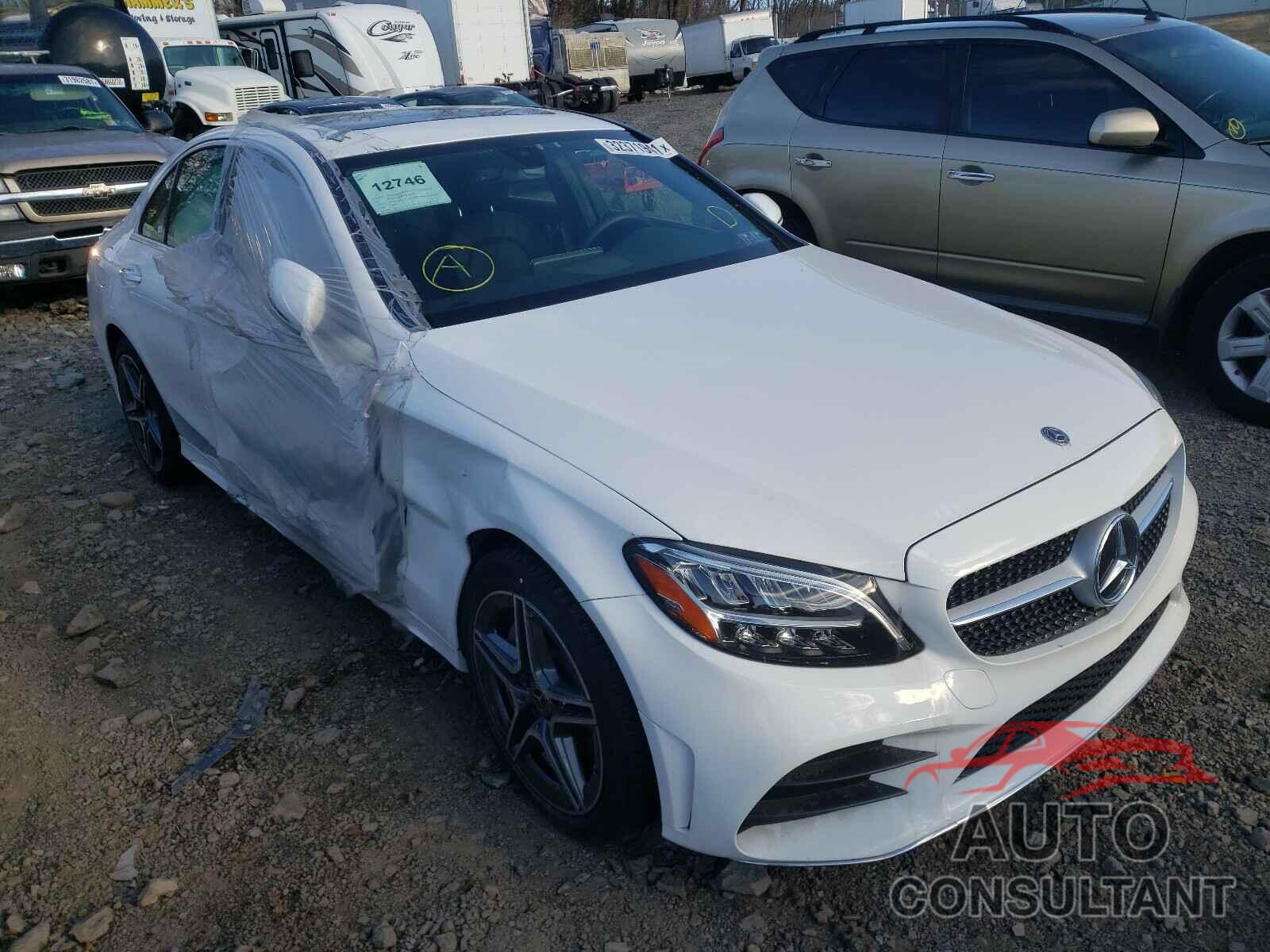 MERCEDES-BENZ C CLASS 2020 - WDDWF8EB4LR555346