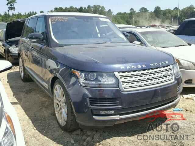 LAND ROVER RANGEROVER 2016 - SALGS3EFXGA285326