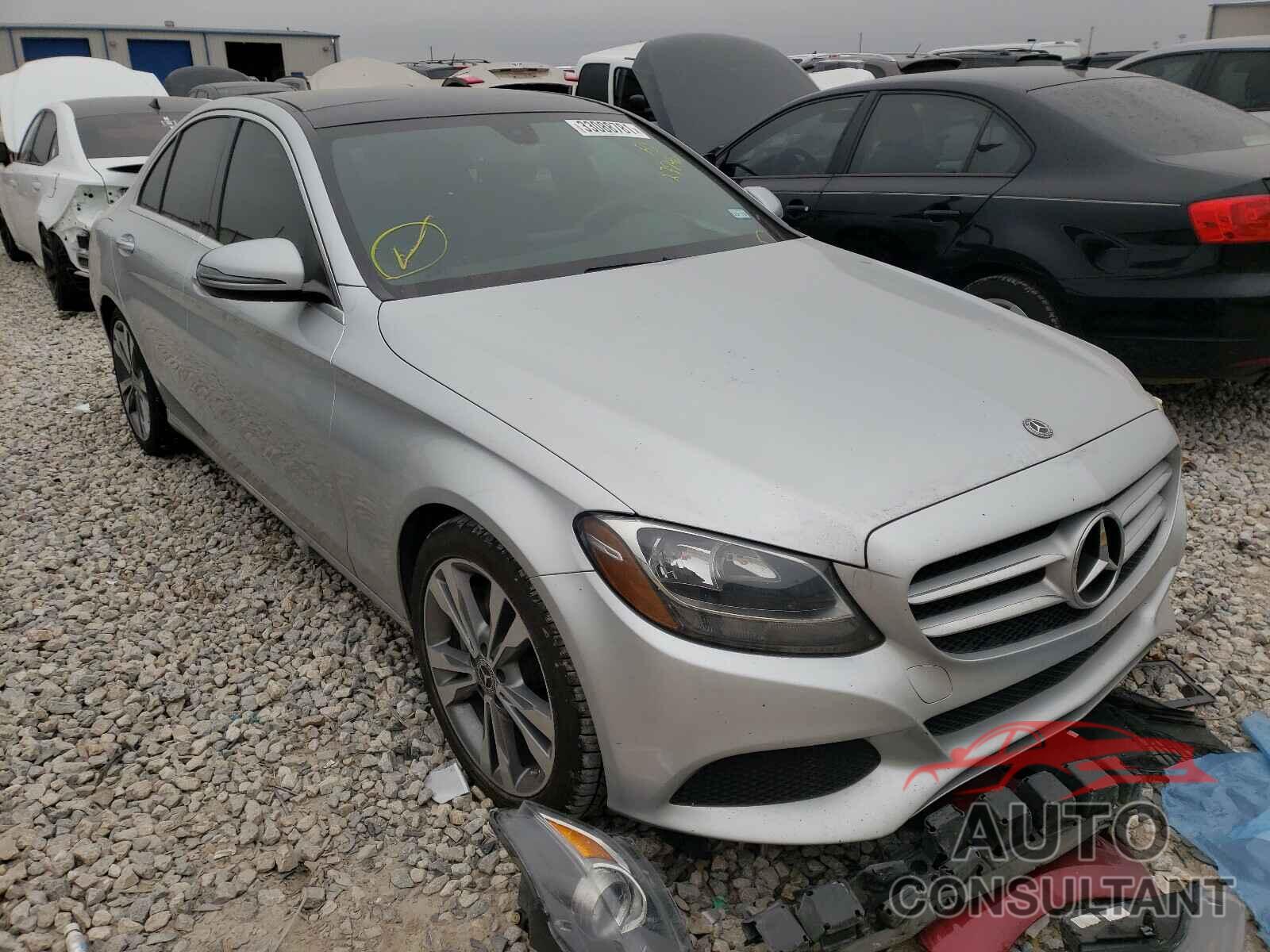 MERCEDES-BENZ C CLASS 2018 - 55SWF4JB6JU237402