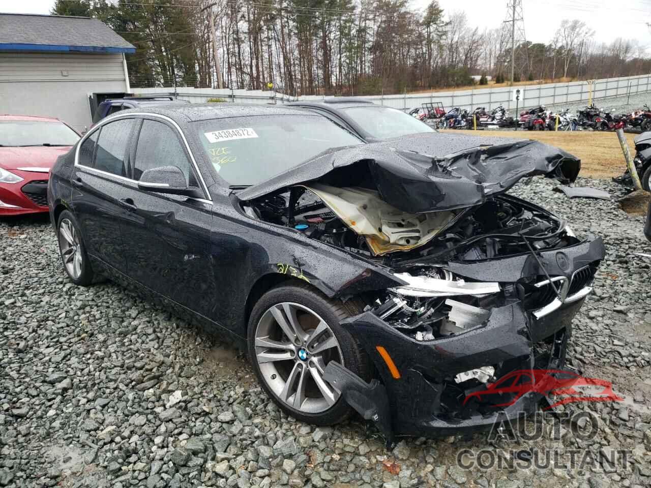 BMW 3 SERIES 2018 - WBA8B9G59JNU99160