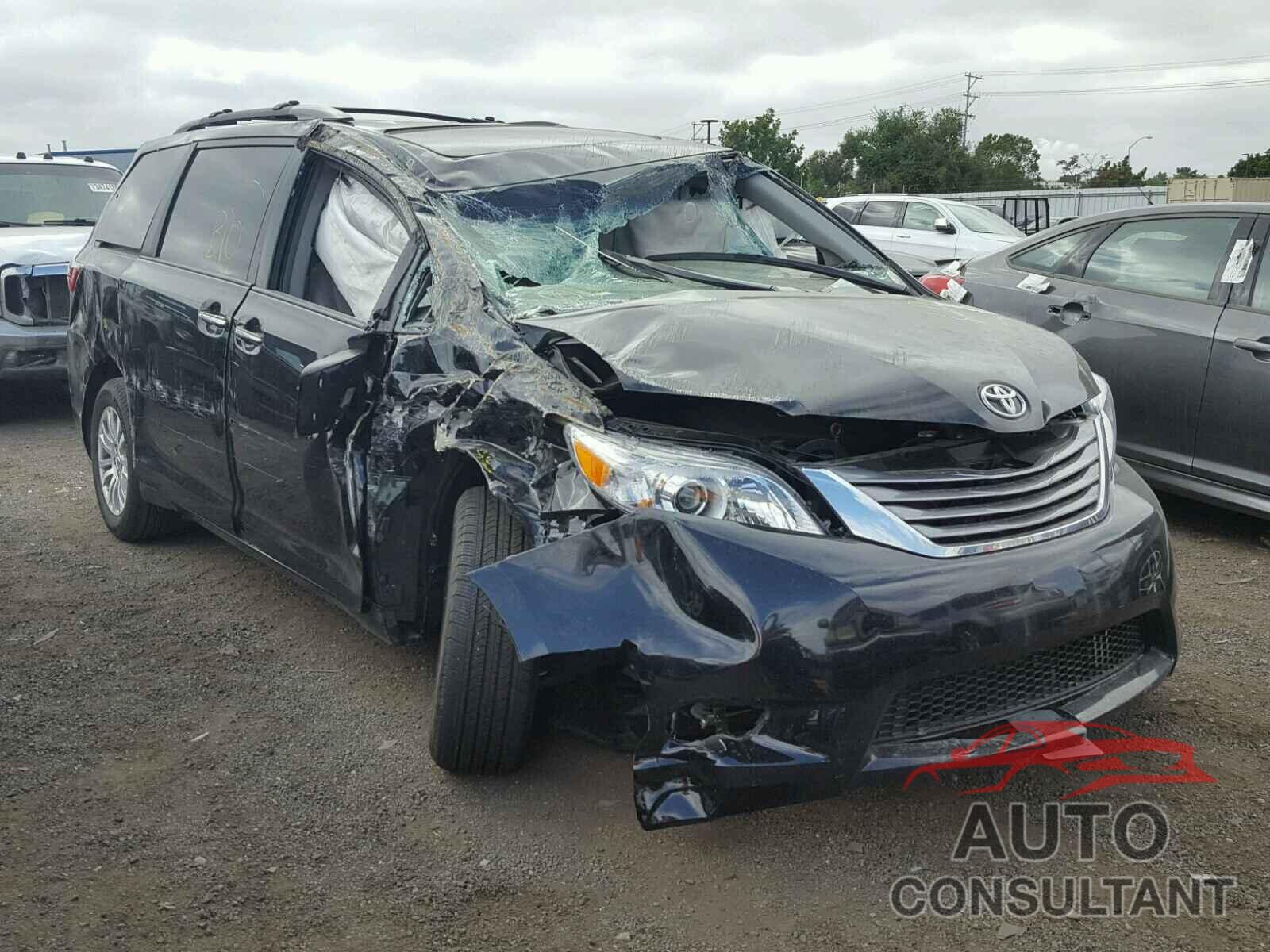 TOYOTA SIENNA 2017 - 5TDYZ3DC1HS848282