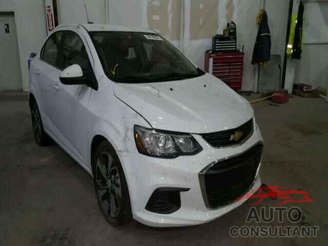 CHEVROLET SONIC 2017 - 1G1JF5SB6H4147130