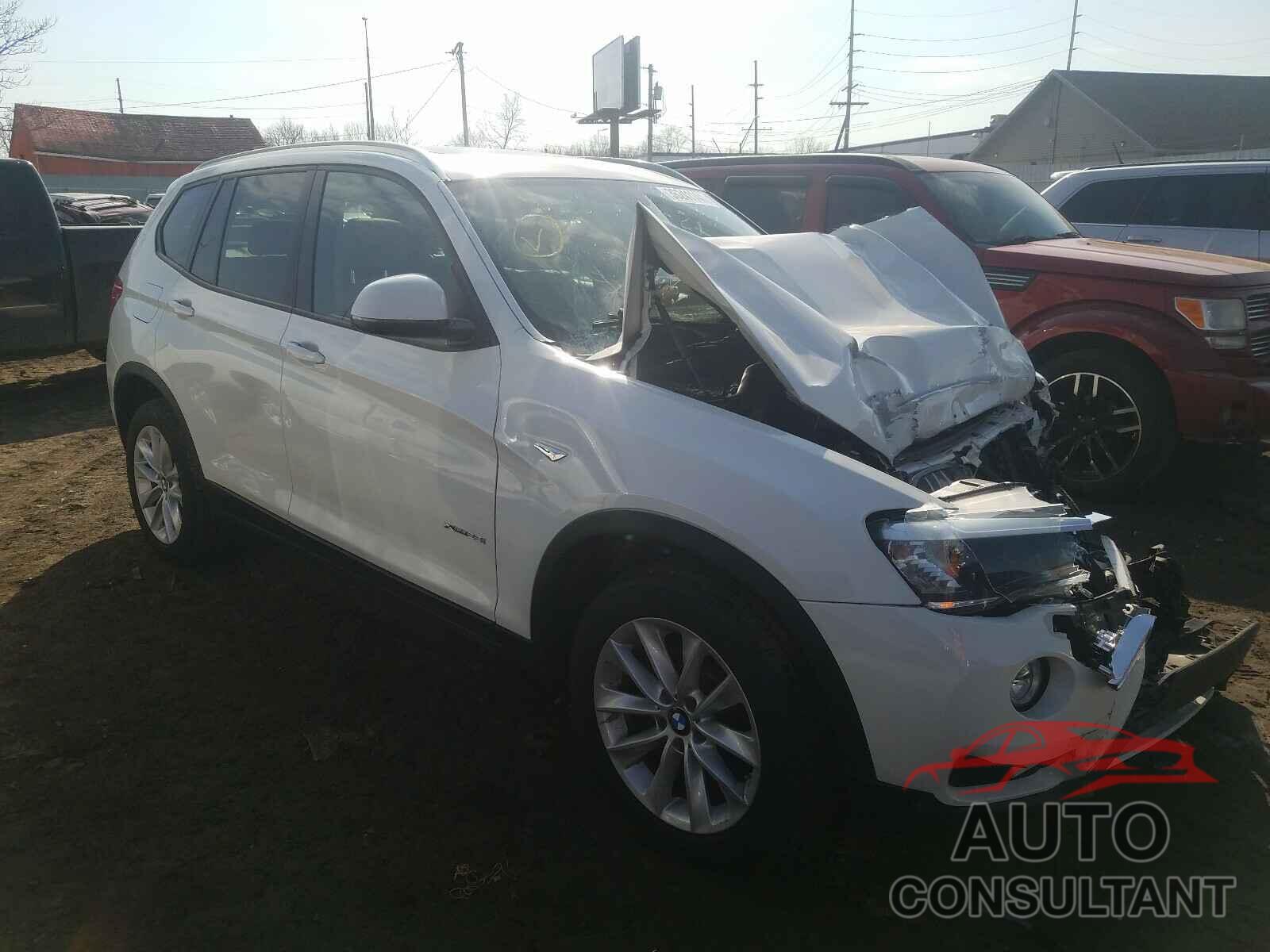 BMW X3 2016 - 5UXWX9C53G0D83655