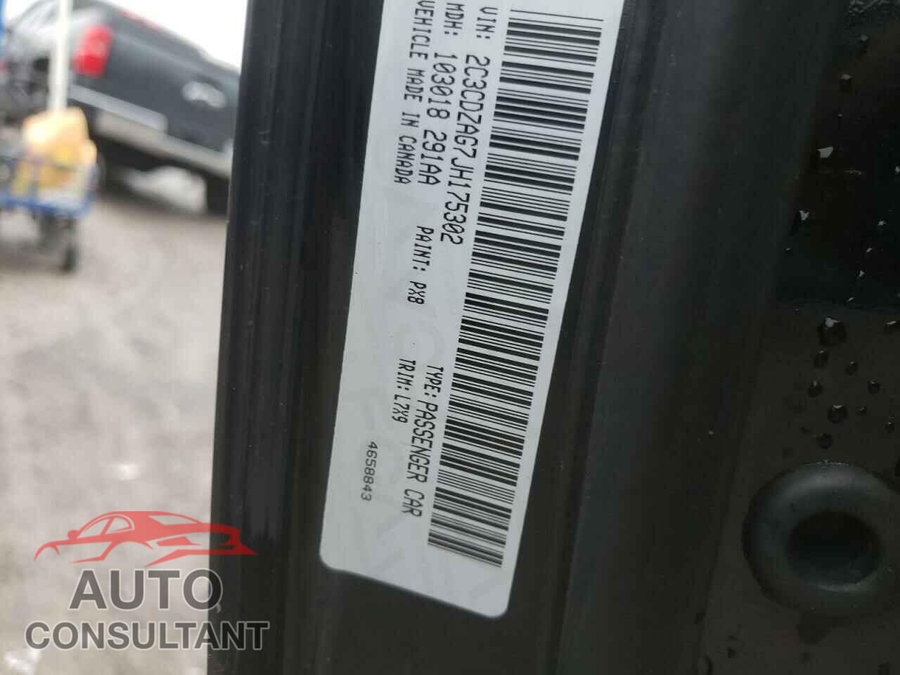 DODGE CHALLENGER 2018 - 2C3CDZAG7JH175302