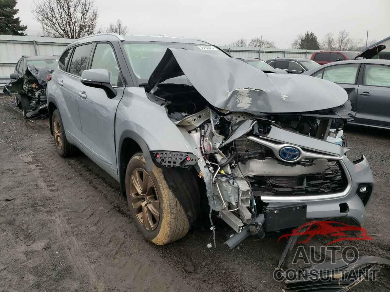 TOYOTA HIGHLANDER 2022 - 5TDABRCH5NS539755