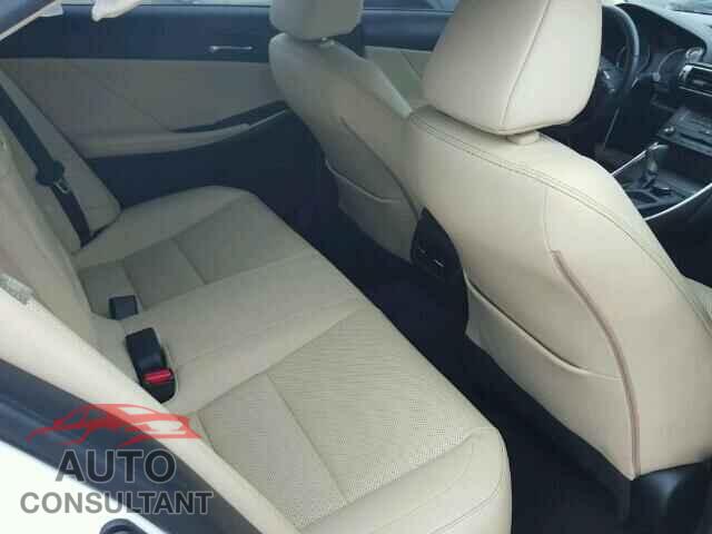 LEXUS IS250 2015 - JTHBF1D26F5047486