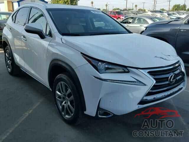 LEXUS NX 2016 - JTJBARBZ3G2063191