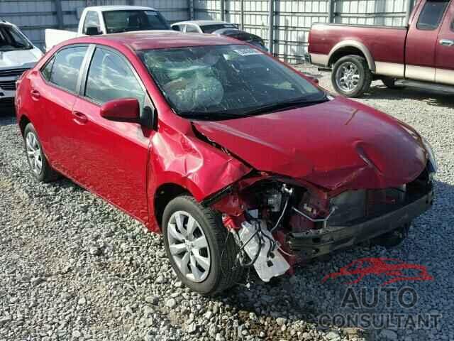 TOYOTA COROLLA 2016 - 2T1BURHE5GC536377