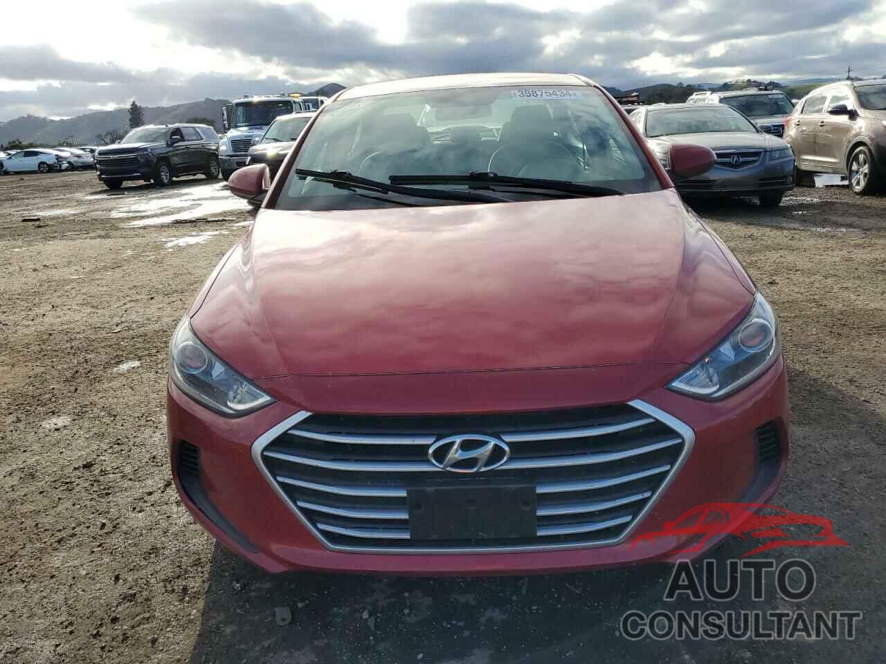 HYUNDAI ELANTRA 2018 - 5NPD84LFXJH288910