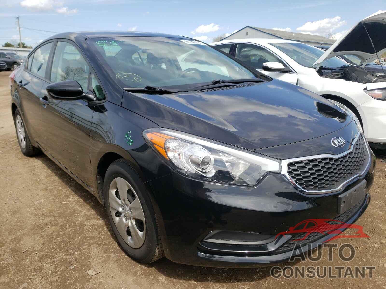 KIA FORTE 2016 - KNAFK4A61G5574616