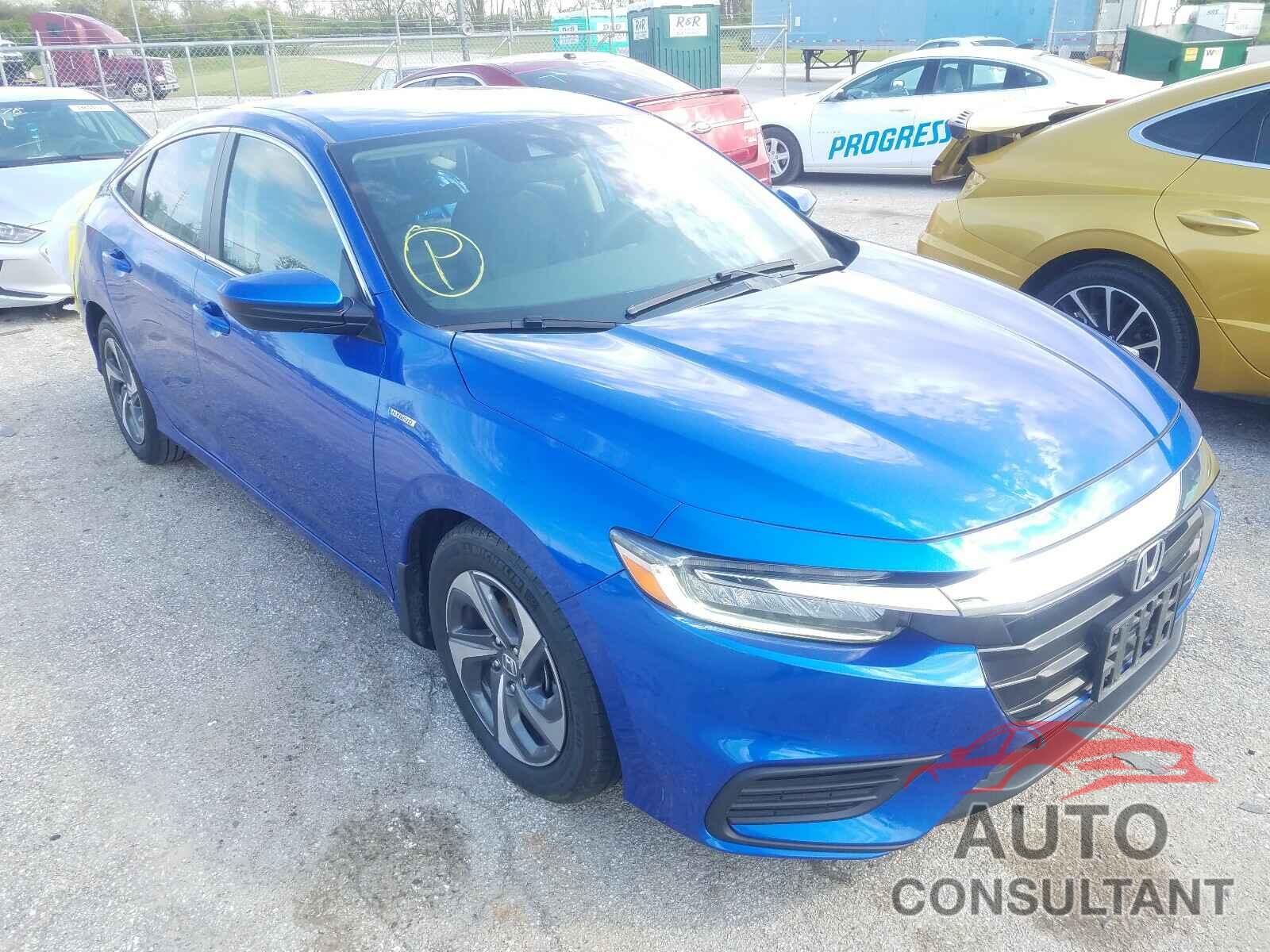 HONDA INSIGHT 2019 - 19XZE4F14KE014395