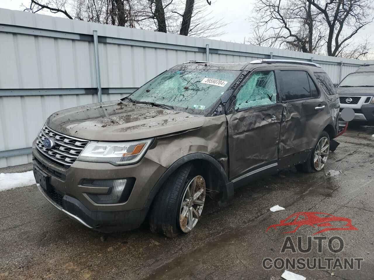 FORD EXPLORER 2016 - 1FM5K8F82GGA46583