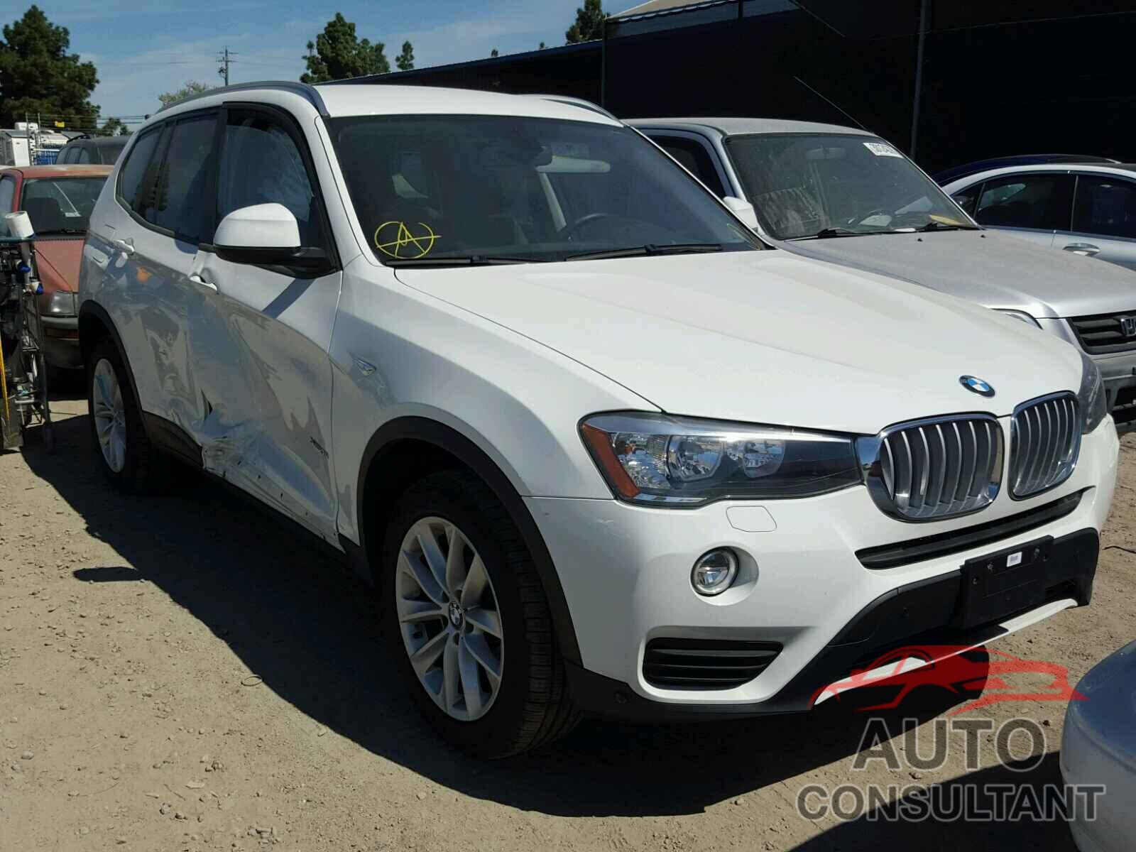 BMW X3 2016 - 5UXWX9C53G0D89049