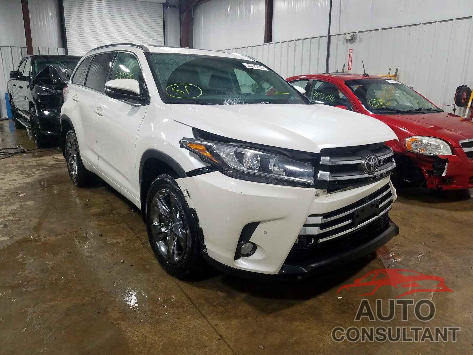 TOYOTA HIGHLANDER 2017 - JTDKBRFU5G3002630