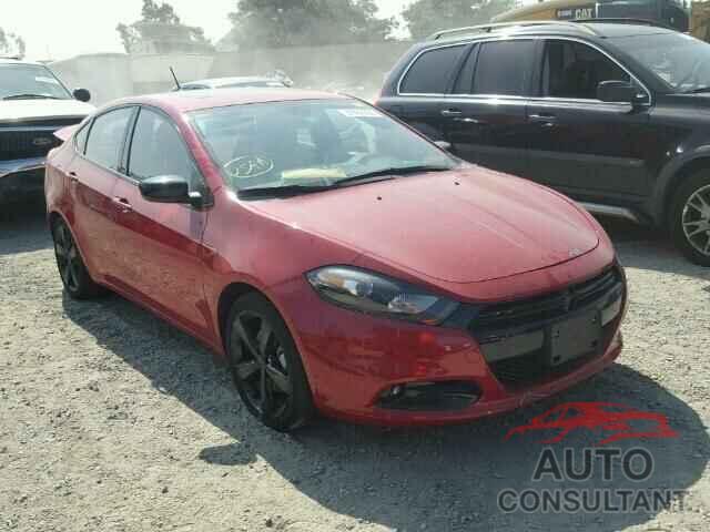 DODGE DART 2015 - 1C3CDFBBXFD380912