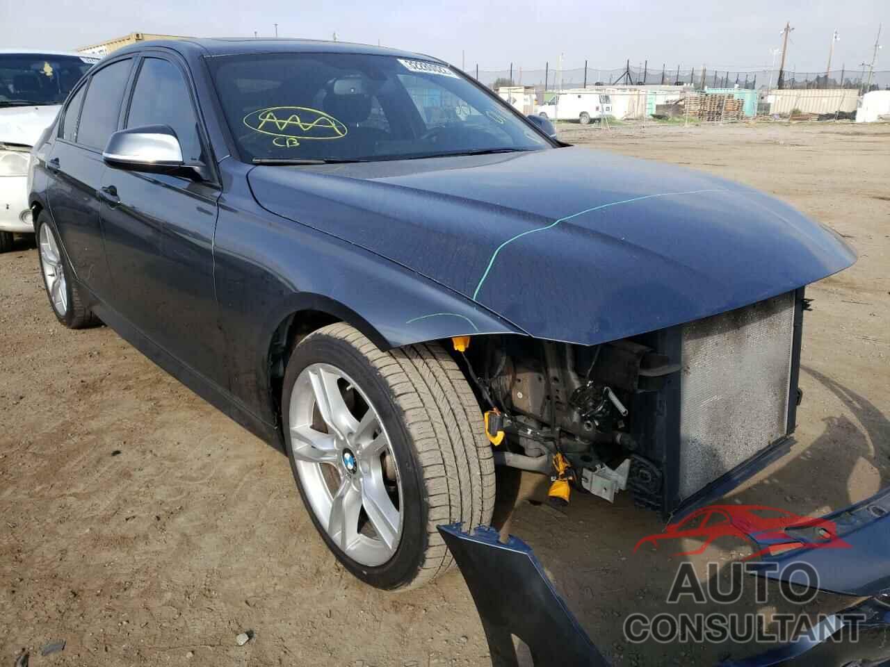 BMW 3 SERIES 2017 - WBA8B9G31HNU53038