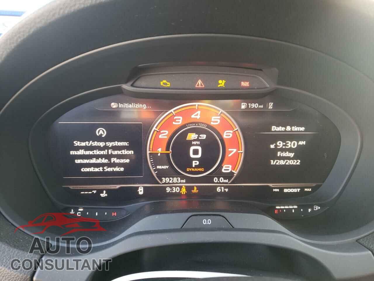 AUDI S3 2018 - WAUB1GFF4J1009125